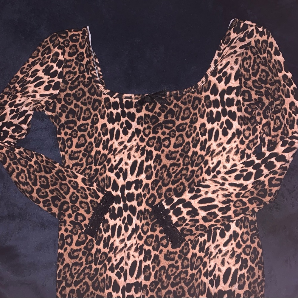 🐆 Fashion Nova Leopard Print One Piece